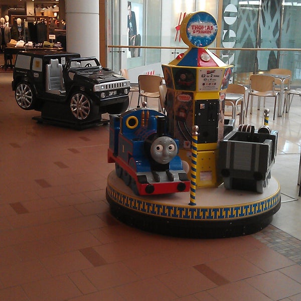 Thomas the Tank Carousel & Black Zap Truck Rides at Norwich Chapelfield Shopping Centre