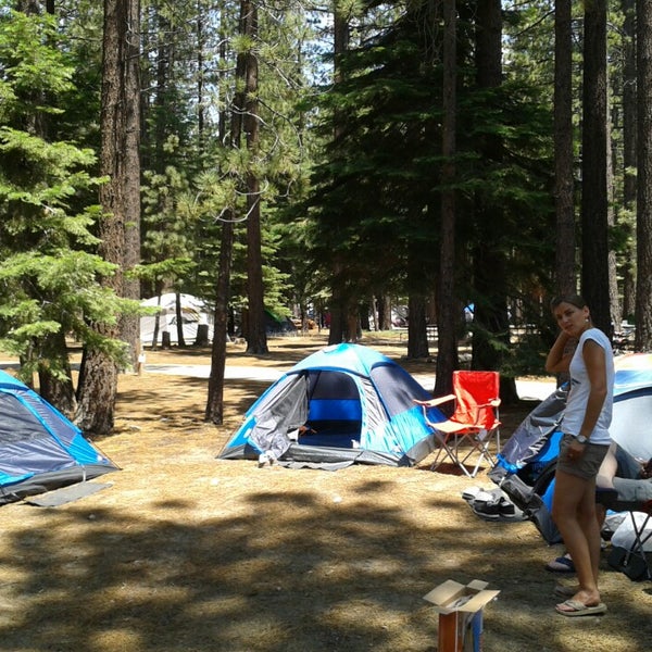 Photo taken at Tahoe Valley Campground by Anne M. on 7/3/2013