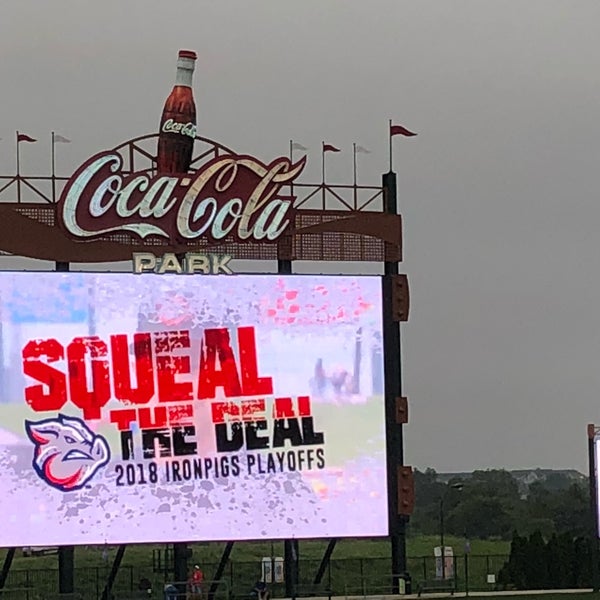Photo taken at Coca-Cola Park by Jace736 on 9/7/2018