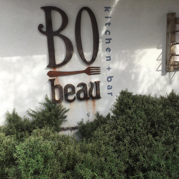 Photo taken at BO-beau kitchen + bar by Alex R. on 2/28/2015