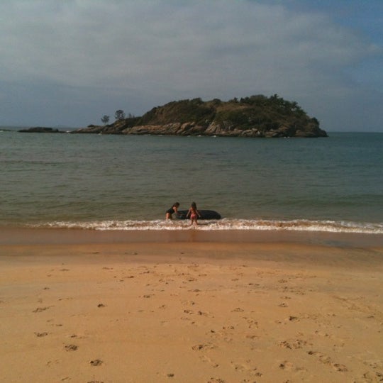 Photo taken at Praia Da Joana by Hugo F. on 10/27/2012