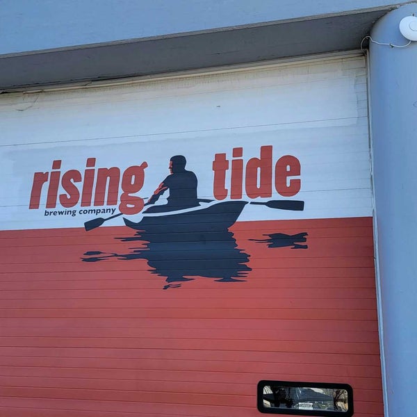 Photo taken at Rising Tide Brewing Company by Tony on 5/9/2022