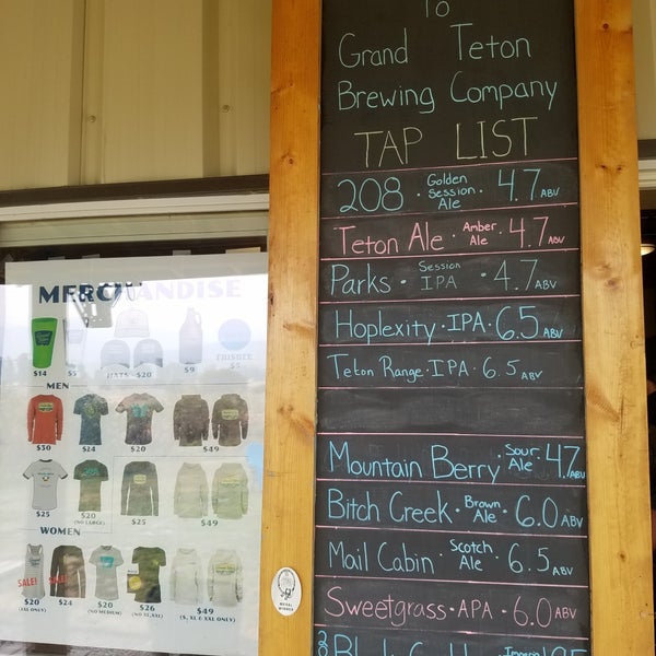 Foto scattata a Grand Teton Brewing Company da Tony il 8/20/2020