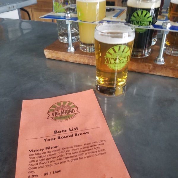 Photo taken at Vagabond Brewing by Tony on 2/27/2019