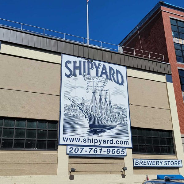 Photo taken at The Shipyard Brewing Company by Tony on 5/9/2022