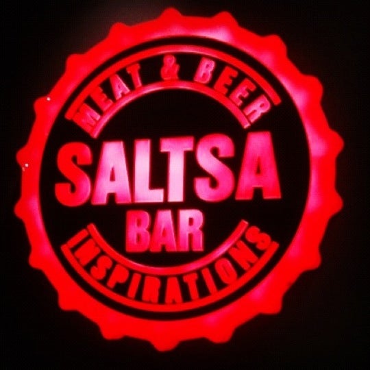 Photo taken at Saltsa Bar by Georgia on 10/26/2012
