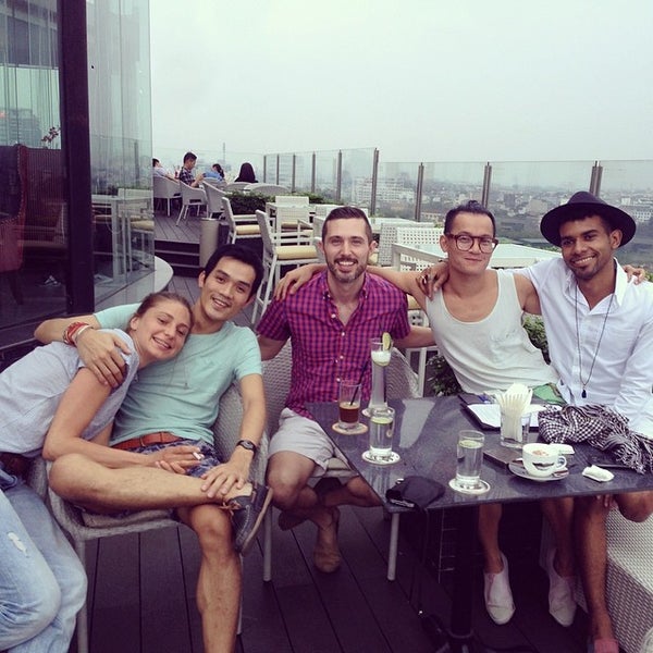 Photo taken at Cielo 13 Sky Bar &amp; Restaurant by Trung D. on 4/13/2014