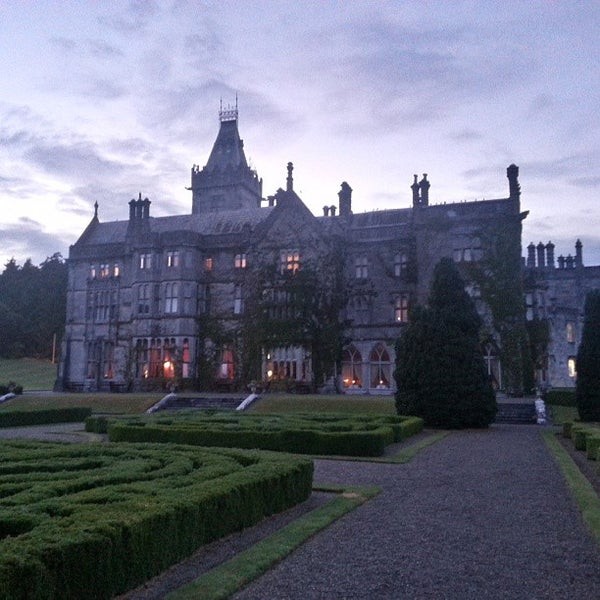 Photo taken at Adare Manor Hotel by Michael M. on 7/25/2013