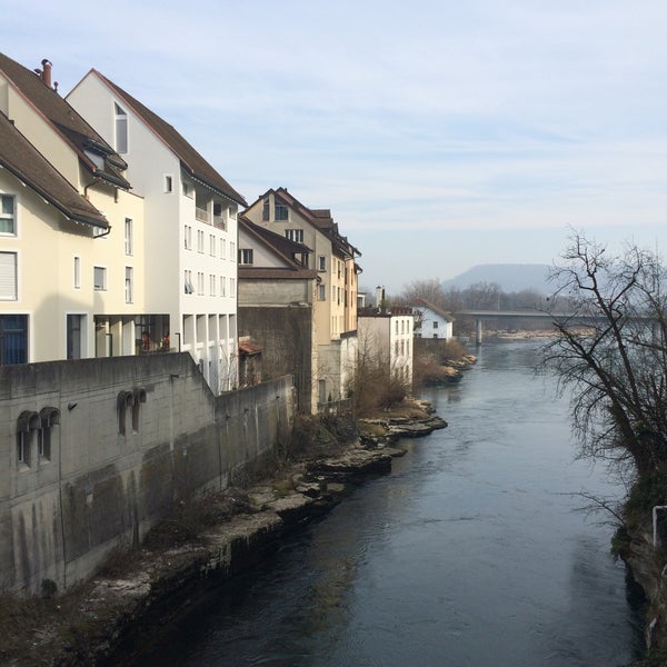 Photo taken at Altstadt Brugg by Daria Z. on 2/13/2015
