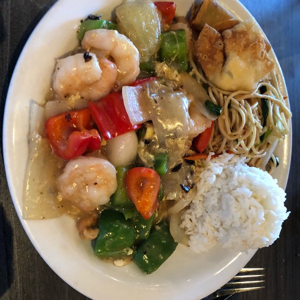Photo taken at George &amp; Son&#39;s Asian Cuisine by Dana on 10/5/2018