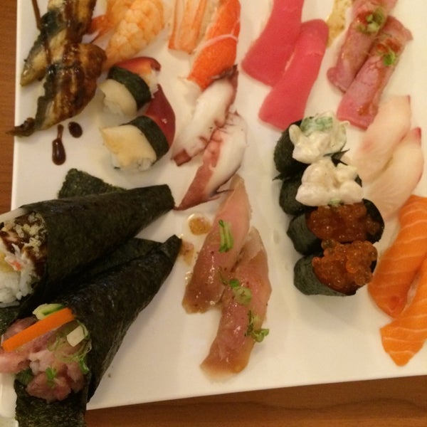 Photo taken at Zenko Sushi by Grace on 4/5/2014