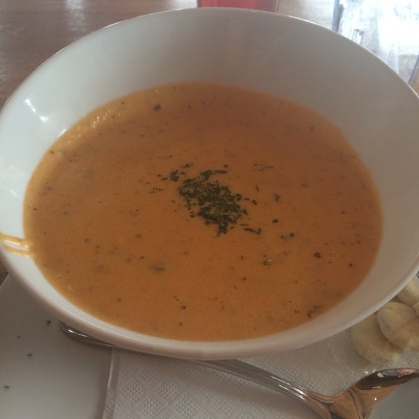 The lobster bisque was out of this world! The views of Lake Michigan from the restaurant are awesome. Everyone was very friendly! Highly recommended!