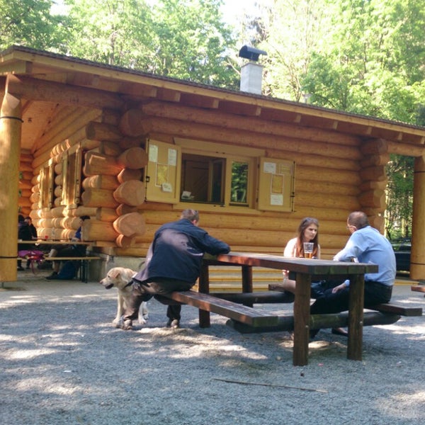 Srub Gizela Beer Garden In Praha