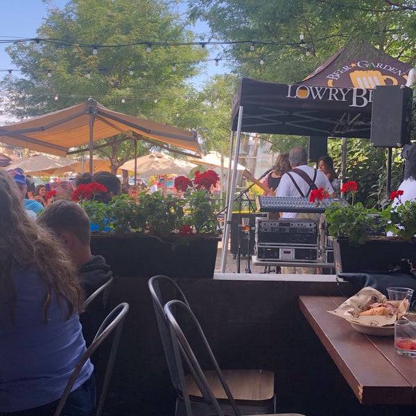 Photo taken at Lowry Beer Garden by Mary on 9/7/2019
