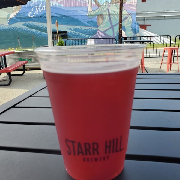 Photo taken at Starr Hill Brewery by Jackie W. on 7/6/2020