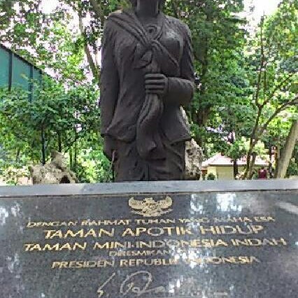 Taman Apotek Hidup Taman Mini Indonesia Indah Taman Mini