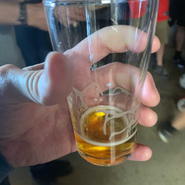 Photo taken at Flora Hall Brewing by Ryan D. on 8/31/2019