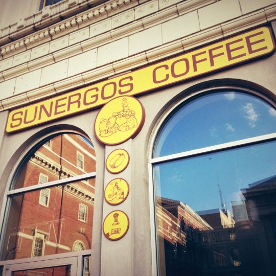 Photo taken at Sunergos Coffee by Daniel on 11/23/2012