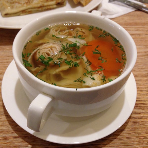 Попробуйте блинный суп, необычно и вкусно, 40 руб