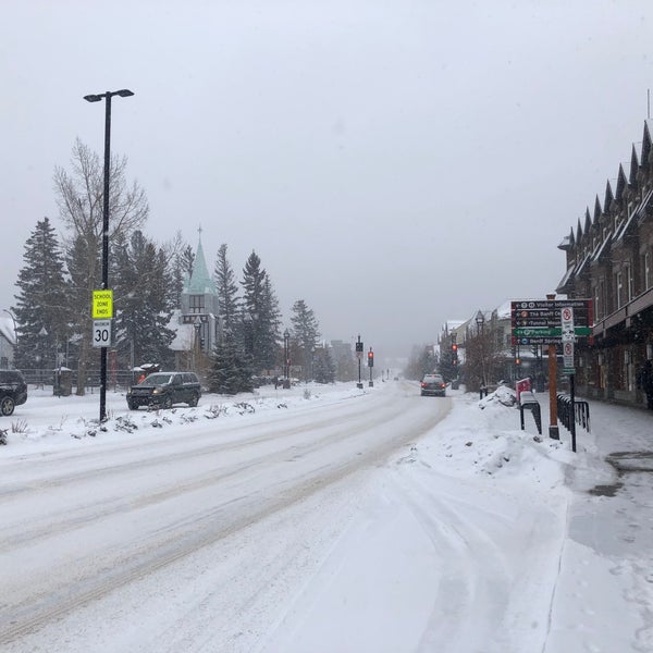 Photo taken at Town of Banff by Luis Enrique on 2/24/2020