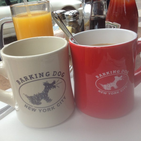Photo taken at Barking Dog Luncheonette by Yue on 3/21/2013