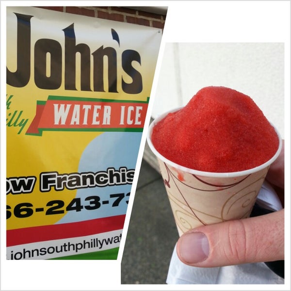 Photo taken at John&#39;s Water Ice by James I. on 5/16/2013