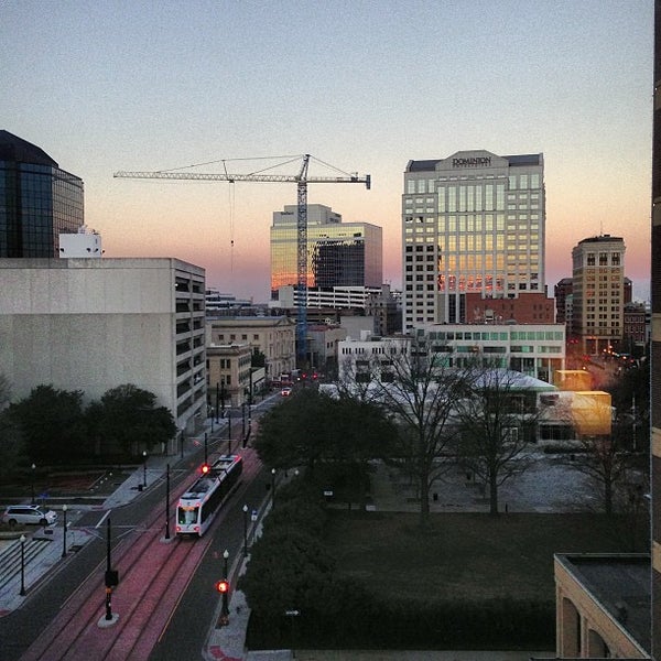 Photo taken at Courtyard by Marriott Norfolk Downtown by Scharad L. on 1/22/2013
