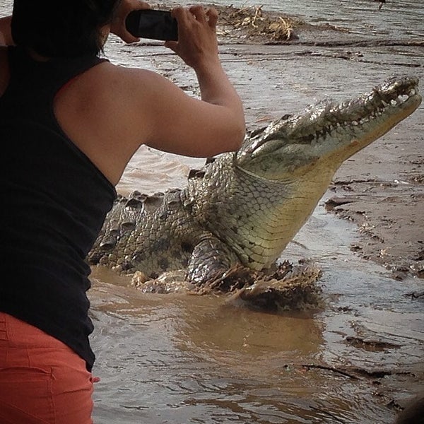 Das Foto wurde bei Jose&#39;s Crocodile River Tour von Croocodile T. am 8/13/2014 aufgenommen
