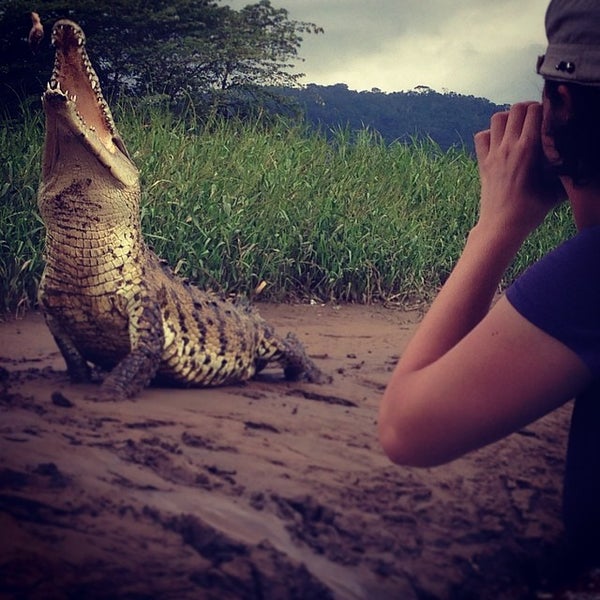 Das Foto wurde bei Jose&#39;s Crocodile River Tour von Croocodile T. am 4/23/2014 aufgenommen