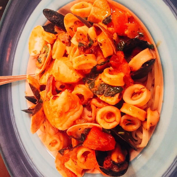Seafood pasta the best home make sauce