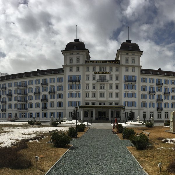 4/6/2016 tarihinde Sebastian M.ziyaretçi tarafından Kempinski Grand Hotel des Bains'de çekilen fotoğraf