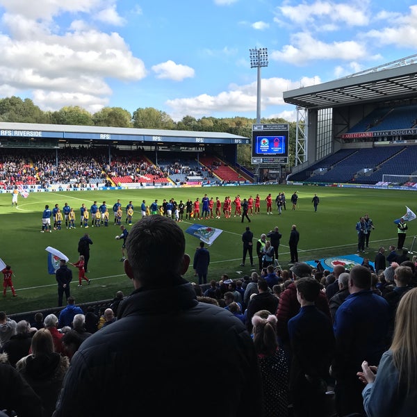 Photo taken at Ewood Park by John H. on 9/29/2018