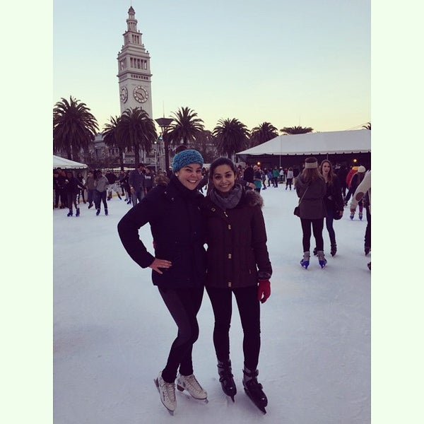 Photo taken at The Holiday Ice Rink at Embarcadero Center by Lorena on 1/8/2015