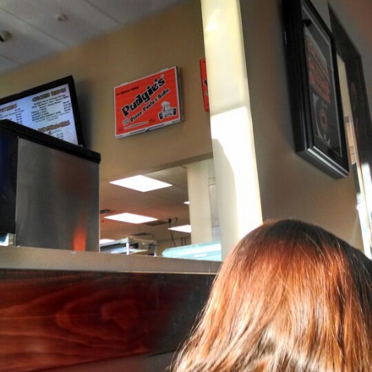 Photo taken at Pudgie&#39;s Pizza, Pasta, &amp; Subs by Debbie N. on 1/20/2014