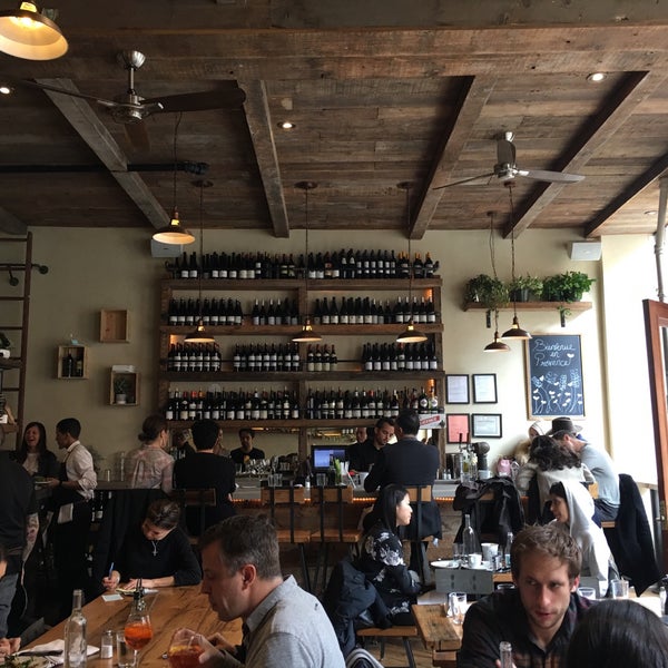 Photo taken at St Tropez Restaurant &amp; Wine Bar by Kelly on 3/25/2018