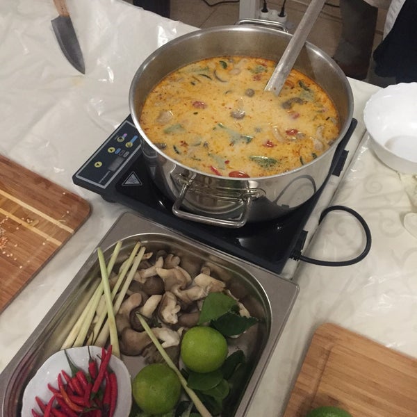Photo taken at Thai Pattara Center - SPA &amp; Restaurant by Irina on 11/24/2016