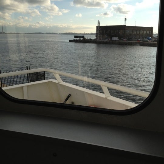 Photo taken at Billy Bishop Toronto City Airport Ferry by Casey on 11/15/2012