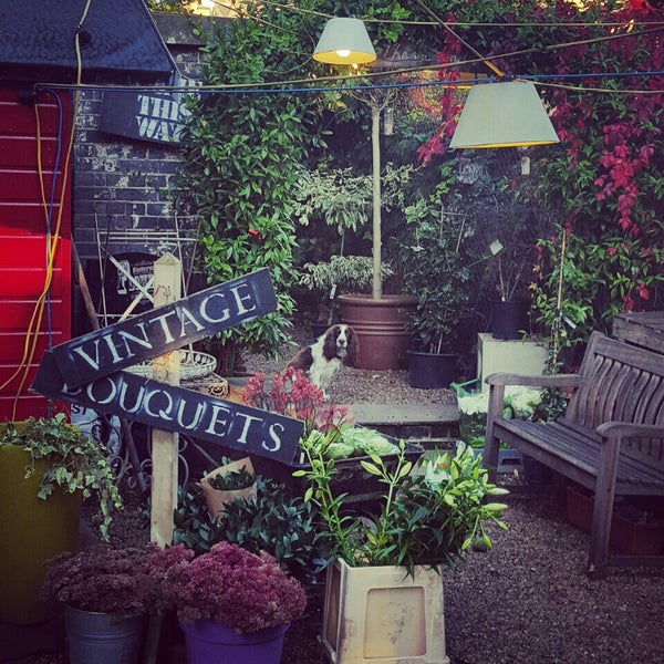 Battersea Flower Station Garden Center in London