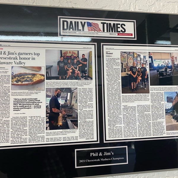 Phil & Jim's Steaks & Hoagies 12 tips