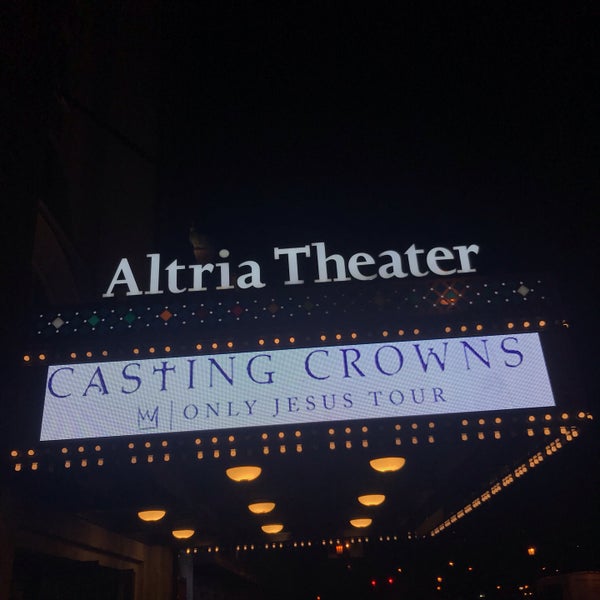 Photo prise au Altria Theater par Michael le2/22/2019