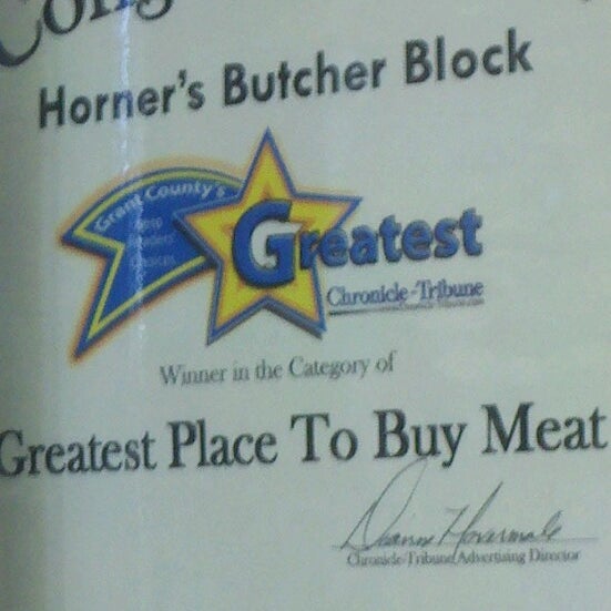 Photo taken at Horner&#39;s Butcher Block by Myers S. on 8/7/2012