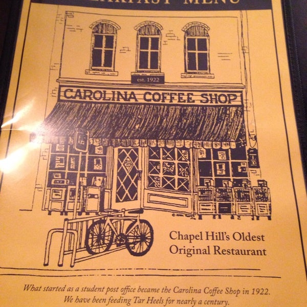 Das Foto wurde bei Carolina Coffee Shop von Maggie S. am 5/4/2014 aufgenommen
