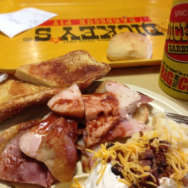 Photo taken at Dickey&#39;s Barbecue Pit by Abel M. on 2/11/2013