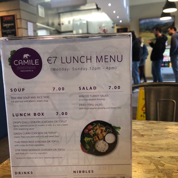 Camile thai green curry 2025