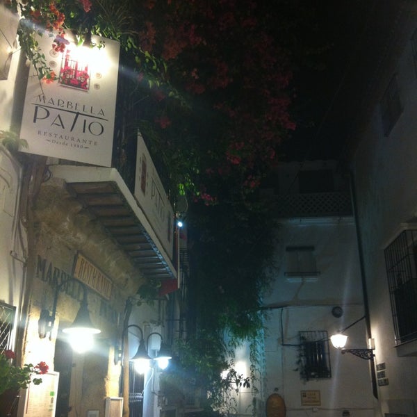 8/25/2013 tarihinde Ahmed S.ziyaretçi tarafından Restaurante Marbella Patio'de çekilen fotoğraf