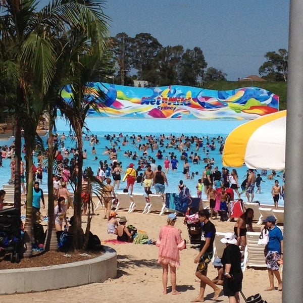 Photo taken at Raging Waters Sydney by Selcen on 12/28/2013