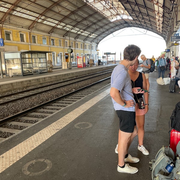 Photo taken at Gare SNCF d&#39;Avignon-Centre by Tim W. on 7/24/2022