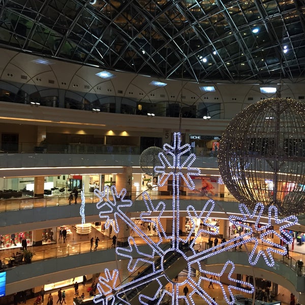 Photo taken at Afimall City by Alexey on 2/7/2015