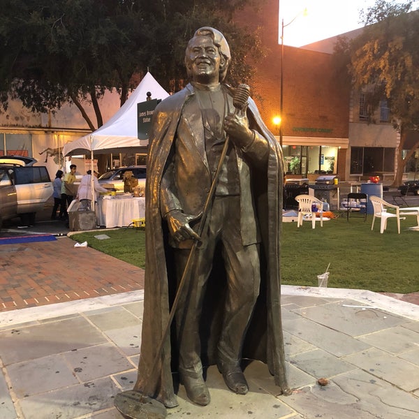 James Brown Statue and Plaza Outdoor Sculpture in Augusta