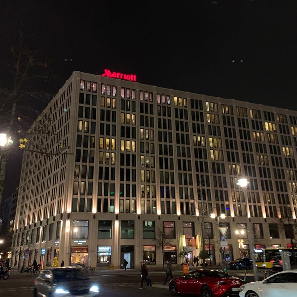 Photo taken at Berlin Marriott Hotel by Hans V. on 12/13/2019